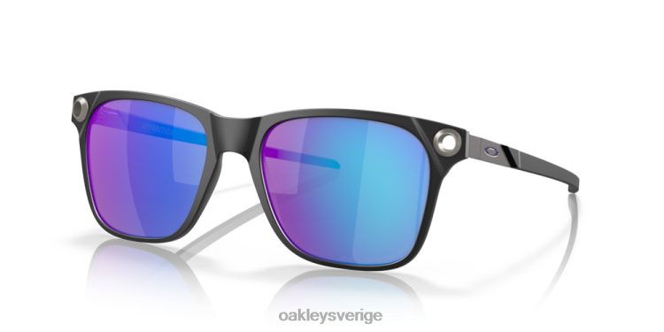 Oakley uppenbarelse T8RX0975 safir iridium polariserade linser, satin svart bläck ram