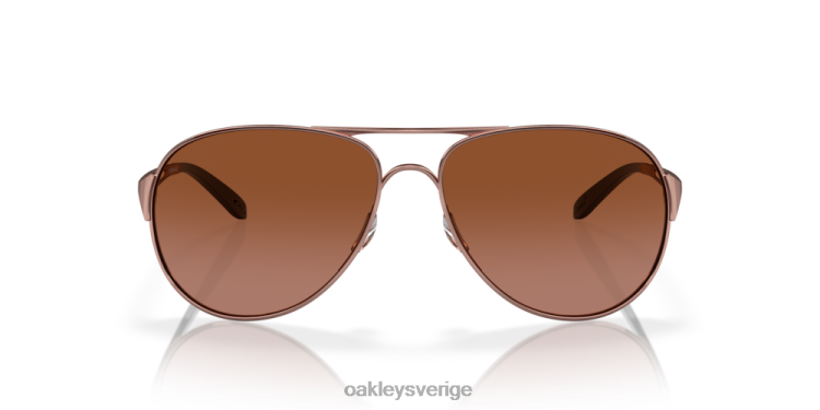Oakley varning T8RX0506 vr50 bruna gradientlinser, båge i roséguld