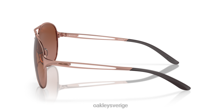 Oakley varning T8RX0506 vr50 bruna gradientlinser, båge i roséguld