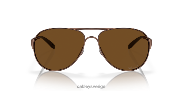Oakley varning T8RX0508 bronspolariserade linser, brunettbåge