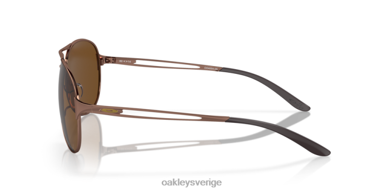 Oakley varning T8RX0508 bronspolariserade linser, brunettbåge