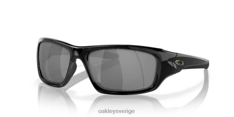 Oakley ventil T8RX0772 svarta iridiumpolariserade linser, polerad svart båge