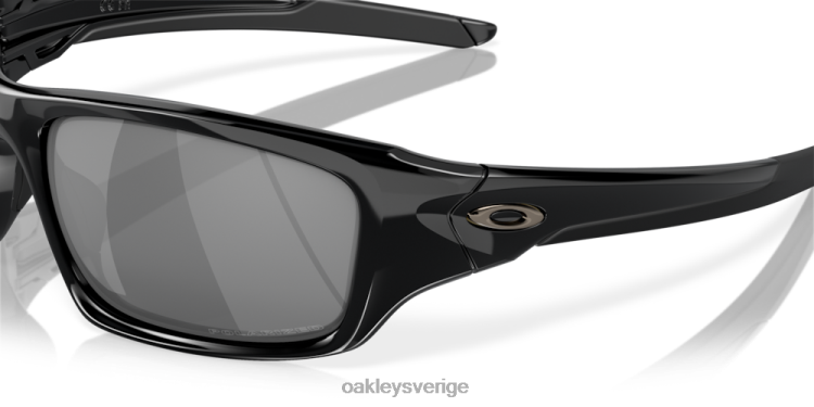 Oakley ventil T8RX0772 svarta iridiumpolariserade linser, polerad svart båge