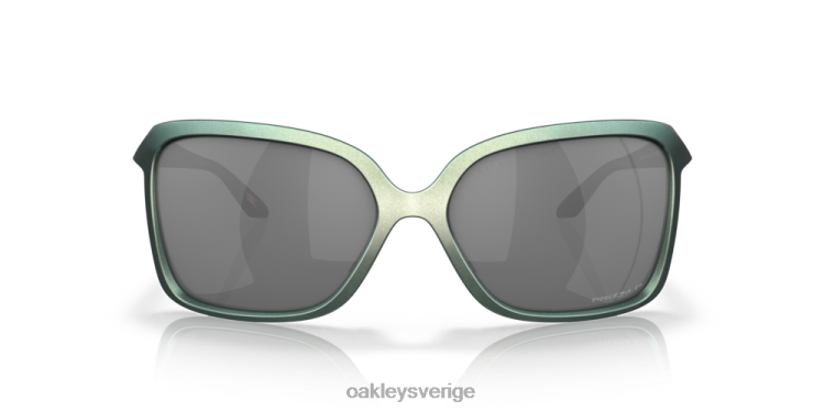 Oakley wildrye T8RX0292 prizm svarta polariserade linser, matt silver/blå färgskiftningsram
