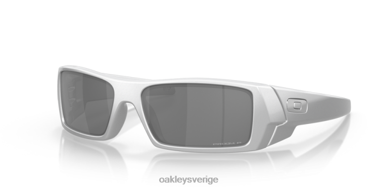 Oakley Gascan x-silver samling T8RX0571 prizm svarta polariserade linser, x-silver båge