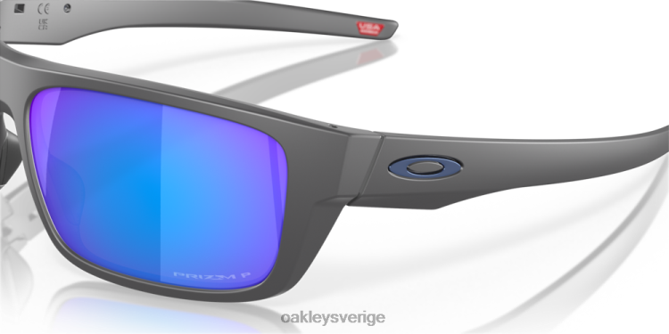 Oakley avsläppningspunkt T8RX0500 prizm safir polariserade linser, matt mörkgrå båge