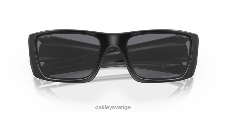 Oakley bränslecell T8RX0359 grå polariserade linser, mattsvart båge