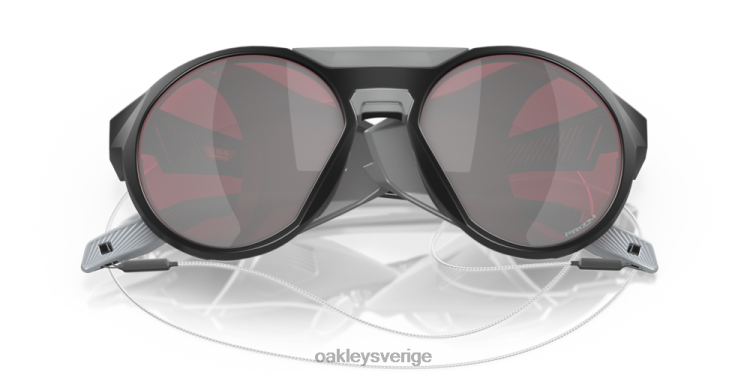 Oakley clifden T8RX0462 prizm snösvarta iridiumlinser, mattsvart båge