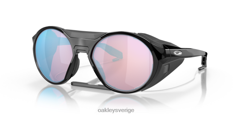 Oakley clifden T8RX0463 prizm snow sapphire linser, polerad svart båge