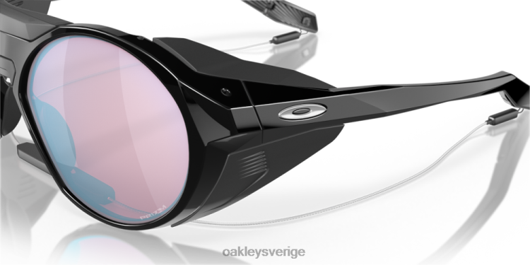 Oakley clifden T8RX0463 prizm snow sapphire linser, polerad svart båge