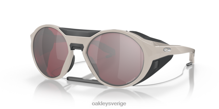 Oakley clifden stale sandbech signaturserie T8RX0955 prizm snösvarta iridiumlinser, varmgrå båge
