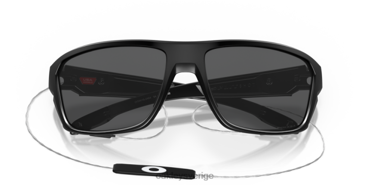 Oakley delat skott T8RX0301 prizm svarta polariserade linser, mattsvart båge