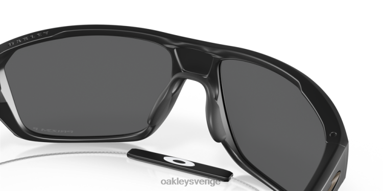 Oakley delat skott T8RX0301 prizm svarta polariserade linser, mattsvart båge