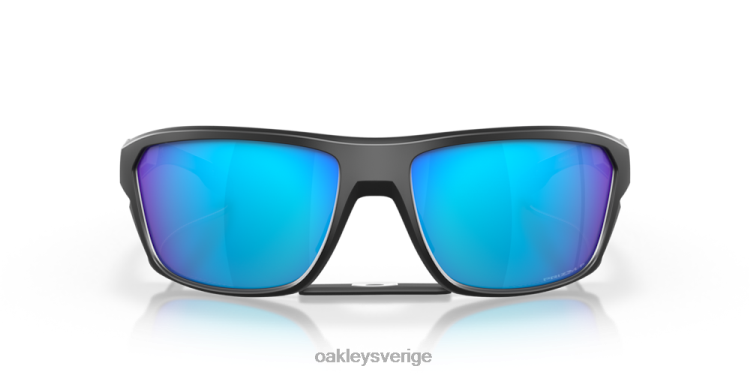 Oakley delat skott T8RX0302 prizm safir polariserade linser, mattsvart båge