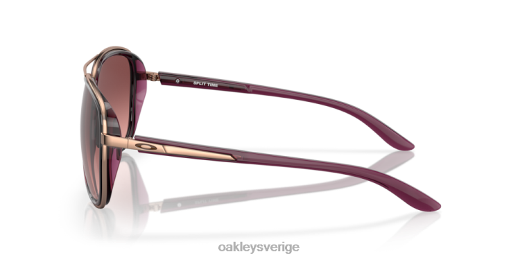 Oakley deltid T8RX0436 g40 svarta gradientlinser, ram i kristall hallon