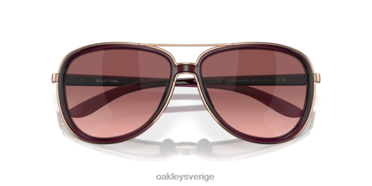 Oakley deltid T8RX0436 g40 svarta gradientlinser, ram i kristall hallon