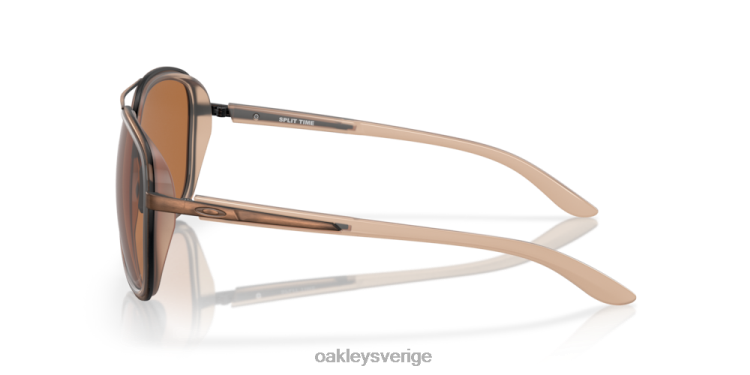 Oakley deltid T8RX0442 prizm brons polariserade linser, matt sepia båge