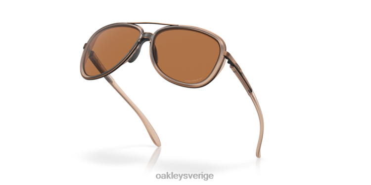Oakley deltid T8RX0442 prizm brons polariserade linser, matt sepia båge