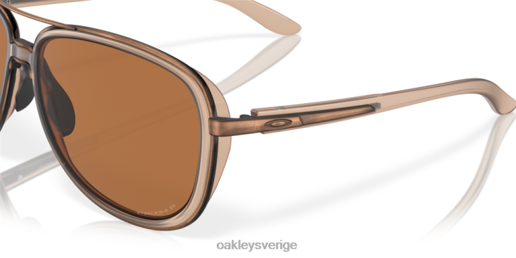 Oakley deltid T8RX0442 prizm brons polariserade linser, matt sepia båge