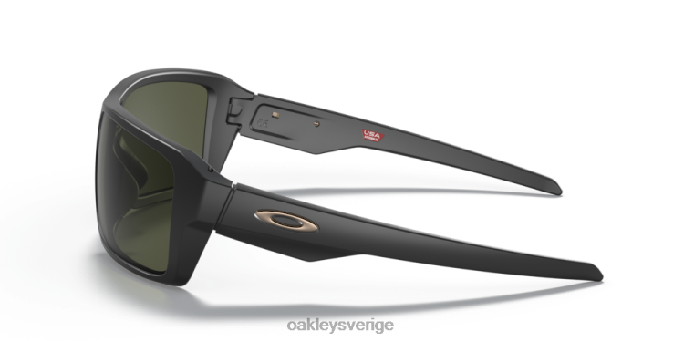 Oakley dubbel kant T8RX0502 mörkgrå linser, mattsvart båge