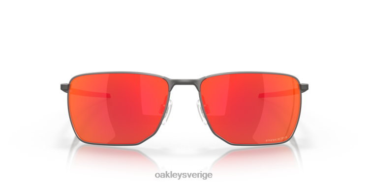 Oakley ejektor T8RX0343 prizm ruby ​​linser, matt båge i gunmetall