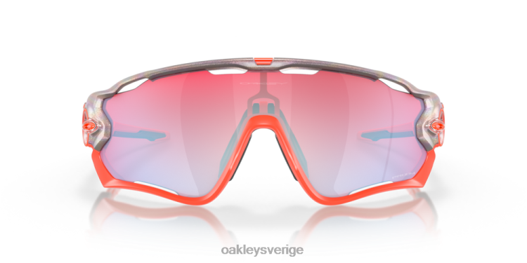 Oakley enhet samling jawbreaker T8RX0295 prizm snow sapphire linser, space dust ram