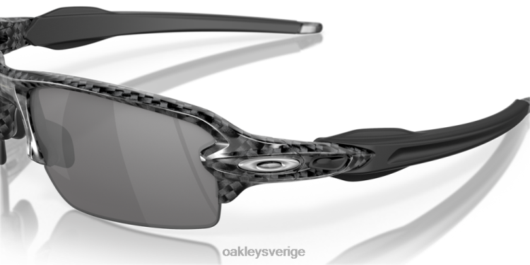 Oakley flak 2.0 (låg bryggpassning) T8RX0862 skiffer iridium linser, kolfiber ram