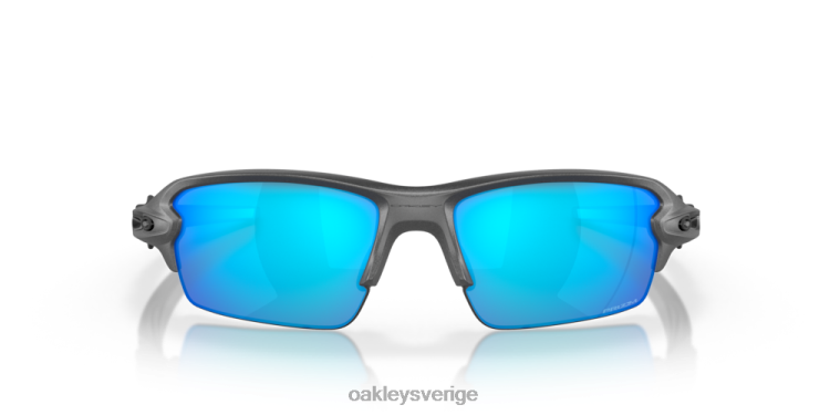 Oakley flak 2.0 (låg bryggpassning) T8RX0871 prizm safir linser, stålbåge