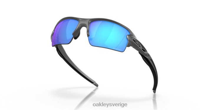 Oakley flak 2.0 (låg bryggpassning) T8RX0871 prizm safir linser, stålbåge