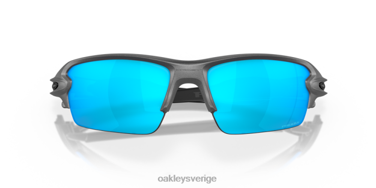 Oakley flak 2.0 (låg bryggpassning) T8RX0871 prizm safir linser, stålbåge