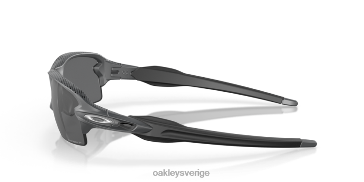Oakley flak 2.0 (låg bryggpassning) högupplöst kollektion T8RX0876 prizm svarta polariserade linser, högupplöst matt kolfiberram