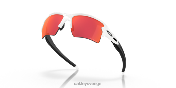 Oakley flak 2,0 xl T8RX0125 prizm fältlinser, polerad vit båge