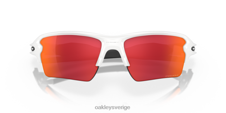 Oakley flak 2,0 xl T8RX0125 prizm fältlinser, polerad vit båge