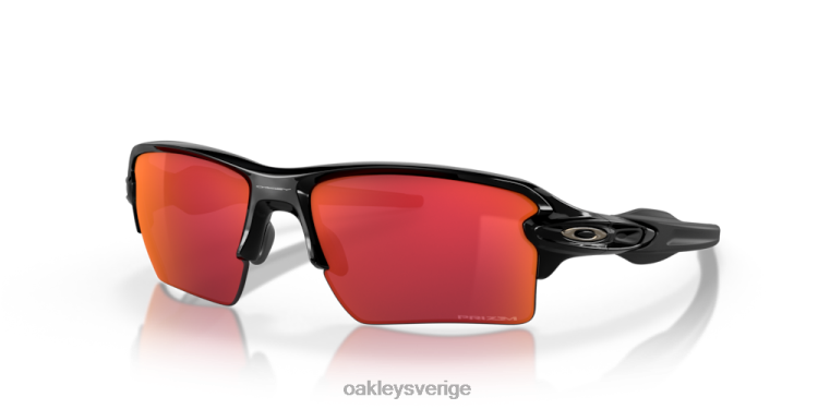 Oakley flak 2.0 xl lagfärger T8RX0136 prizm field linser, polerad svart båge