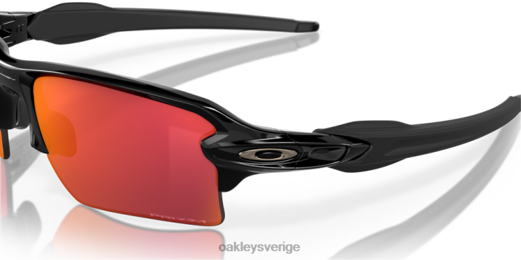 Oakley flak 2.0 xl lagfärger T8RX0136 prizm field linser, polerad svart båge
