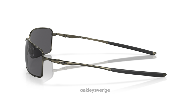 Oakley fyrkantig tråd T8RX0495 grå polariserade linser, kolfiberram