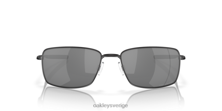 Oakley fyrkantig tråd T8RX0496 svarta iridiumpolariserade linser, mattsvart båge