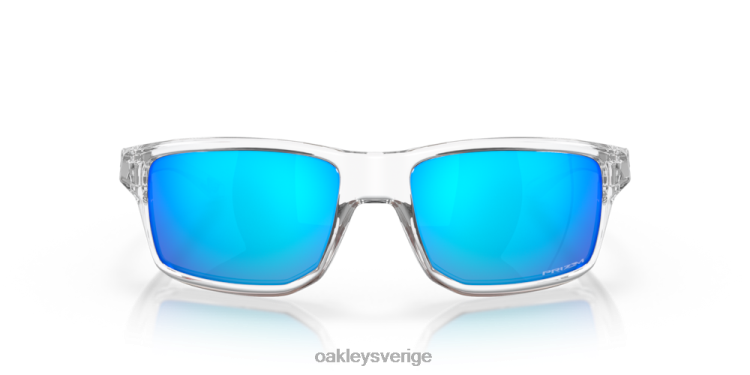 Oakley gibston T8RX0384 prizm safir linser, polerad klar ram
