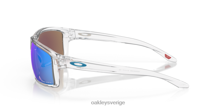 Oakley gibston T8RX0384 prizm safir linser, polerad klar ram