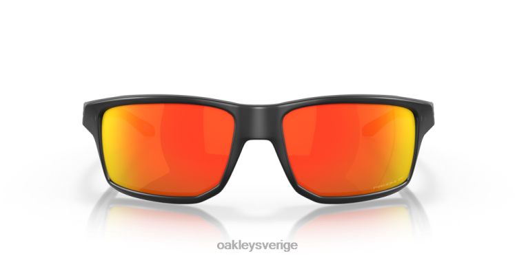 Oakley gibston T8RX0385 prizm ruby ​​polariserade linser, svart bläckbåge