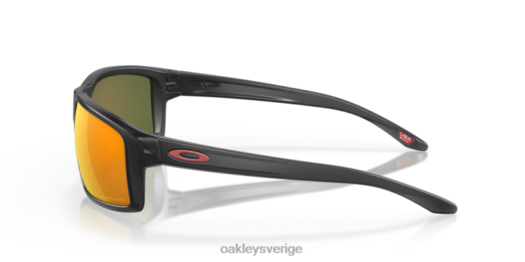 Oakley gibston T8RX0385 prizm ruby ​​polariserade linser, svart bläckbåge