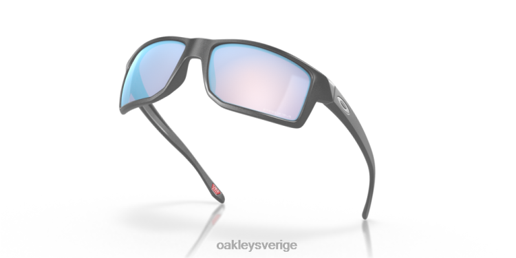 Oakley gibston T8RX0390 prizm snow sapphire linser, stålbåge
