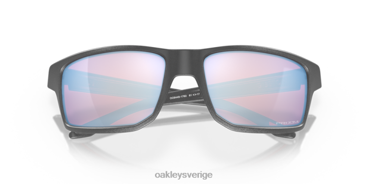 Oakley gibston T8RX0390 prizm snow sapphire linser, stålbåge