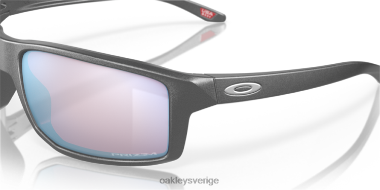 Oakley gibston T8RX0390 prizm snow sapphire linser, stålbåge