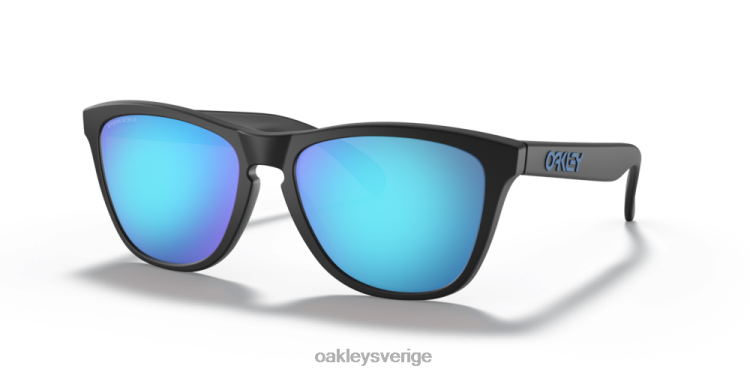 Oakley grodskinn (låg bropassning) T8RX0808 prizm safir linser, matt svart båge