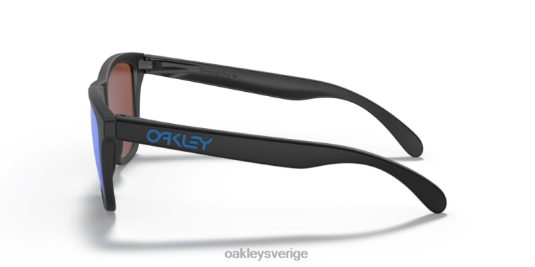 Oakley grodskinn (låg bropassning) T8RX0808 prizm safir linser, matt svart båge