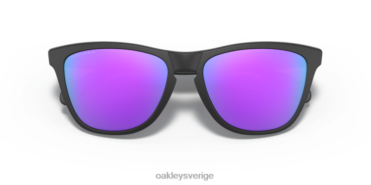 Oakley grodskinn (låg bropassning) T8RX0815 prizm violetta linser, mattsvart båge