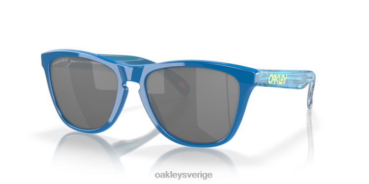 Oakley grodskinn (låg bryggpassning) högupplöst kollektion T8RX0823 prizm svarta linser, högupplöst polerad safirbåge