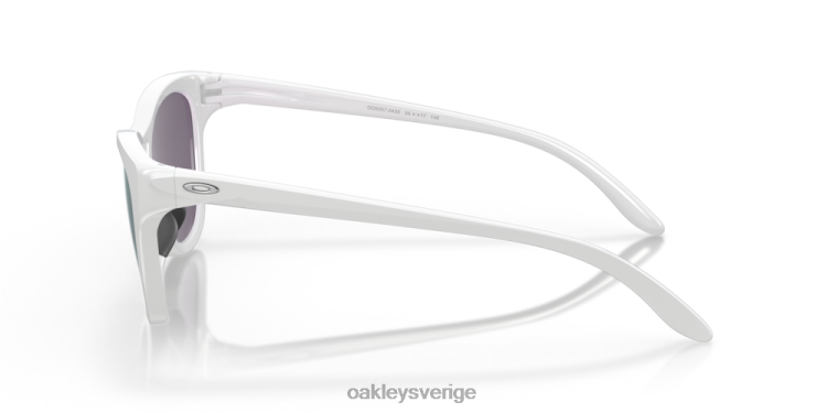 Oakley håll ut T8RX0915 jade iridium linser, polerad vit ram