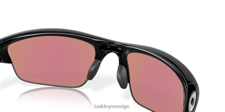 Oakley halvjacka 2.0 (låg bridge passform) T8RX0681 prizm golflinser, polerad svart båge